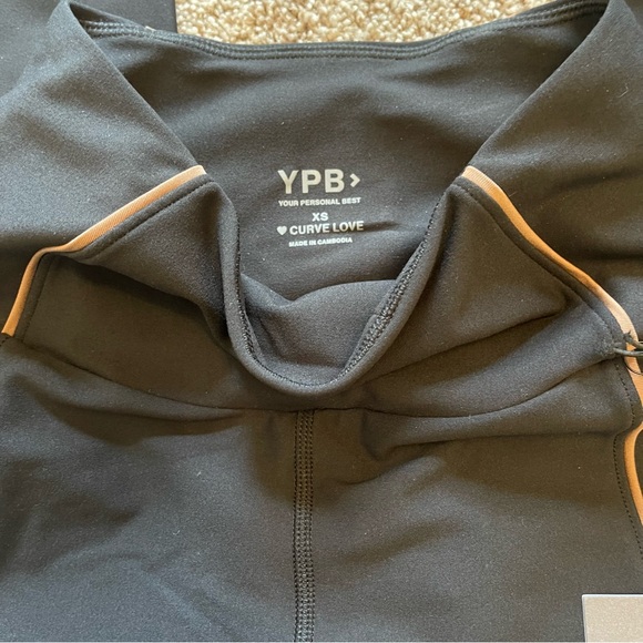 NWT Abercrombie YPB sculptLUX Curve Love 7/8 Length Leggings Black Onyx XS - Picture 5 of 8